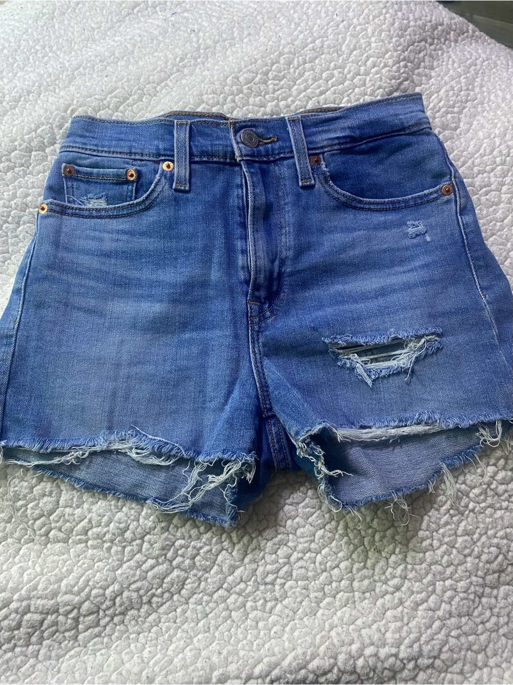 Levi’s high rise shorts